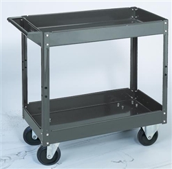 Steel Service Carts - Wesco SC Series - 500# Capacity (Choose Sizes)