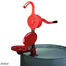 Drum Pump - Rotary Cast Iron with Drip Pan