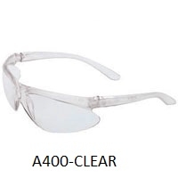 North by Honeywell A400 Series Safety Glasses - Clear - (Other Styles Available Within)