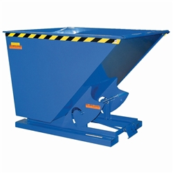 Vestil Self Dumping Steel Hoppers with Bumper Release D--25-LD Series    (Choose Sizes Within)
