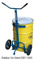 Barrel/Drum Trucks - Rubber-On-Steel Wheel - Net Wt. 58#