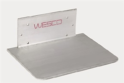 Wesco Cobra-Lite EC16 Aluminum Replacement Nose Plate: 16"W x 12"D - Curved Frame