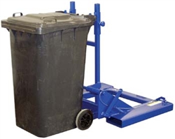 Fork Lift Mounted Trash Can Dumper - 1000 LBS Capacity