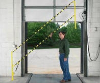 Safety Lift Gates - 6 Foot Length - 43" Tall - 6" x 6" Base Plate