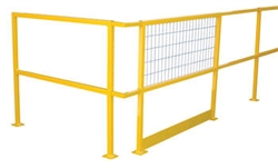 Steel Square Safety Handrails   (Choose Sizes and Options Within)